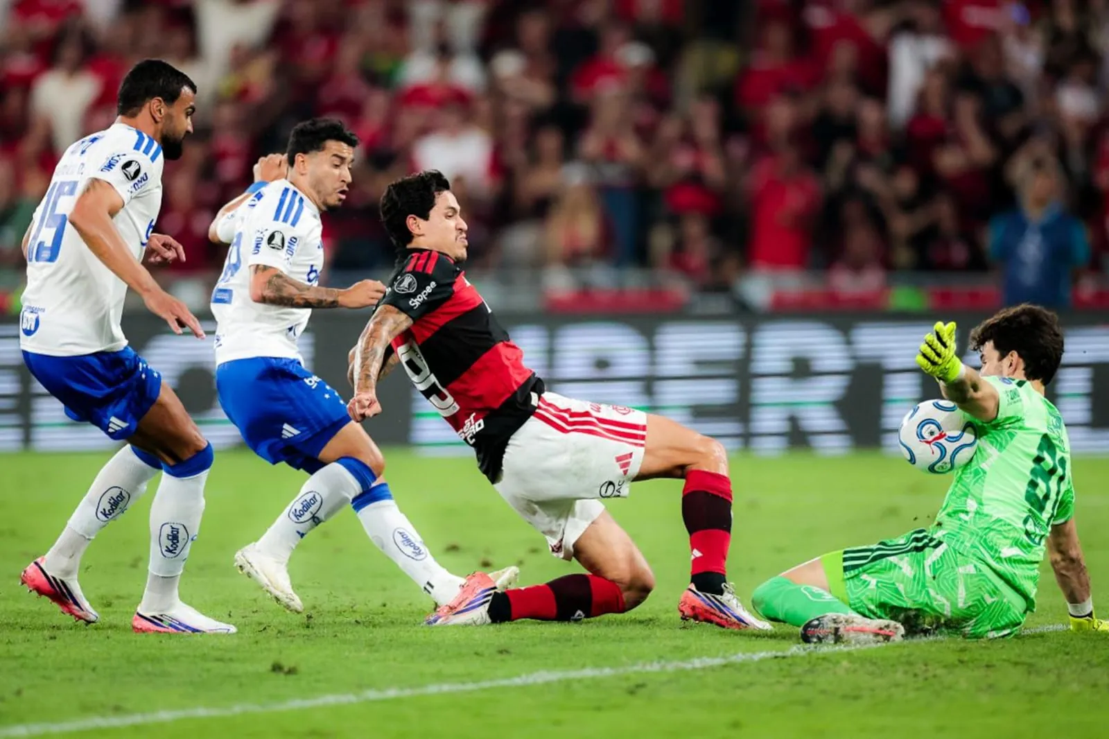 Pedro foi fundamental para a classificação do Flamengo. Atacante desequilibrou a decisão contra o CruzeiroGilvan de Souza/Flamengo