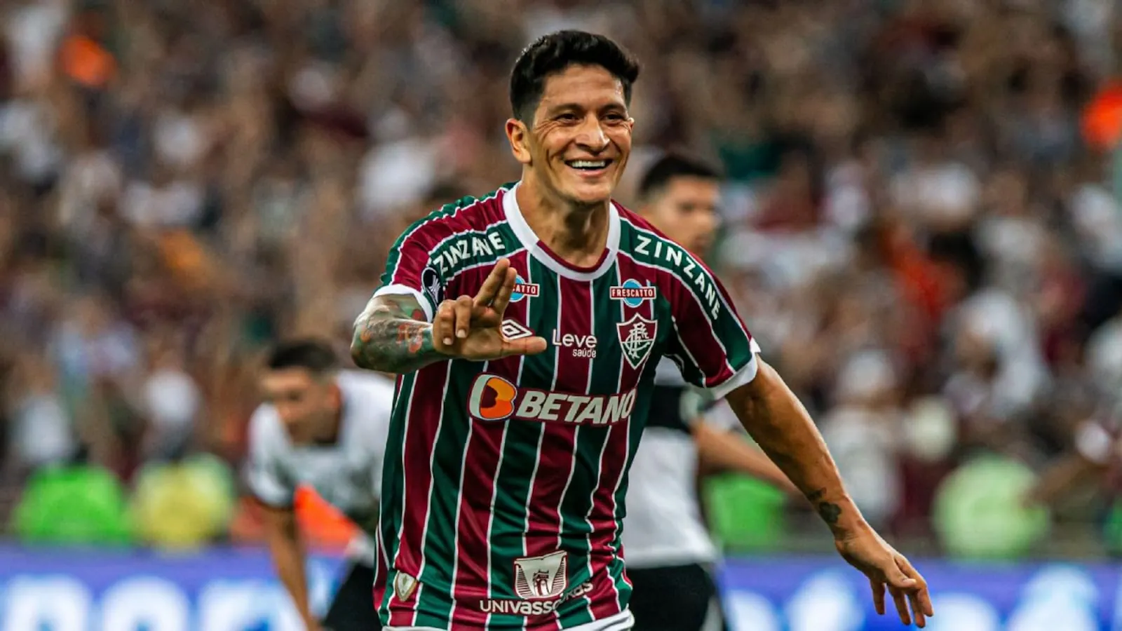 Cano marcou o gol da vitória do Fluminense, aos 46 minutos do segundo tempo. Castigo merecido do PalmeirasMarcelo Gonçalves/Fluminense